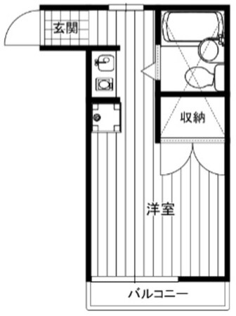 ユーハイツの物件間取画像